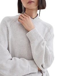 Cashmere and Silk Diamond Yarn Sweater