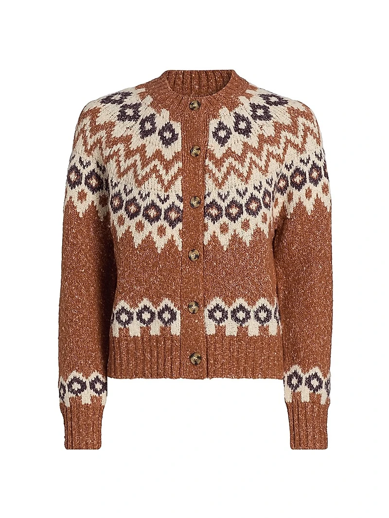 Fair Isle-Style Cardigan