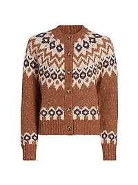 Fair Isle-Style Cardigan