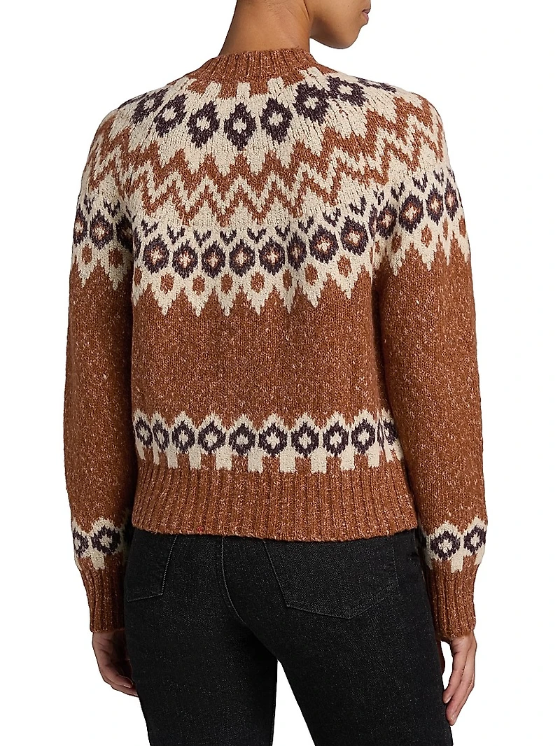 Fair Isle-Style Cardigan