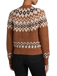 Fair Isle-Style Cardigan