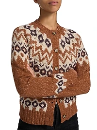 Fair Isle-Style Cardigan