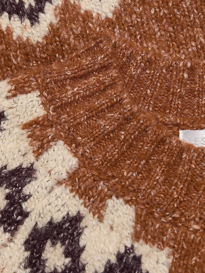 Fair Isle-Style Cardigan