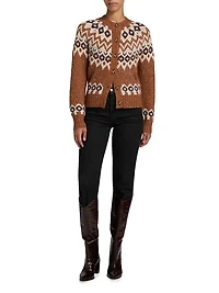 Fair Isle-Style Cardigan