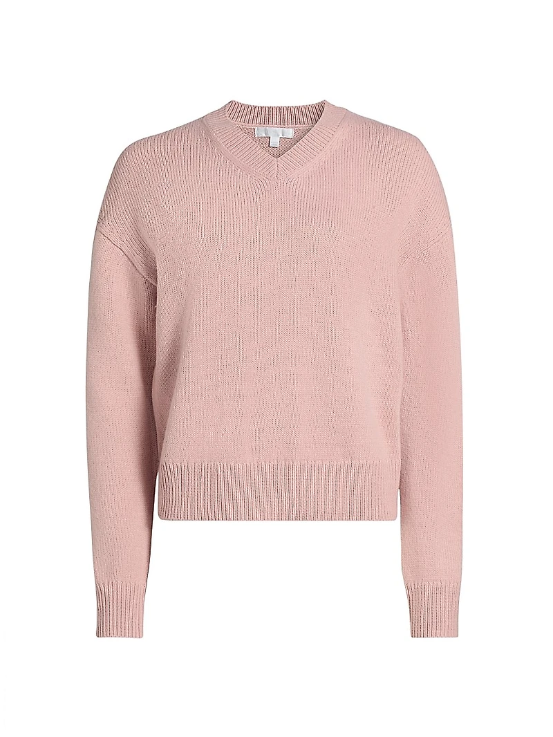 V-Neck Long-Sleeve Sweater