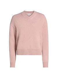 V-Neck Long-Sleeve Sweater