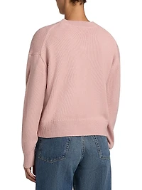 V-Neck Long-Sleeve Sweater
