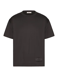 Cotton T-Shirt with Tailoring Label