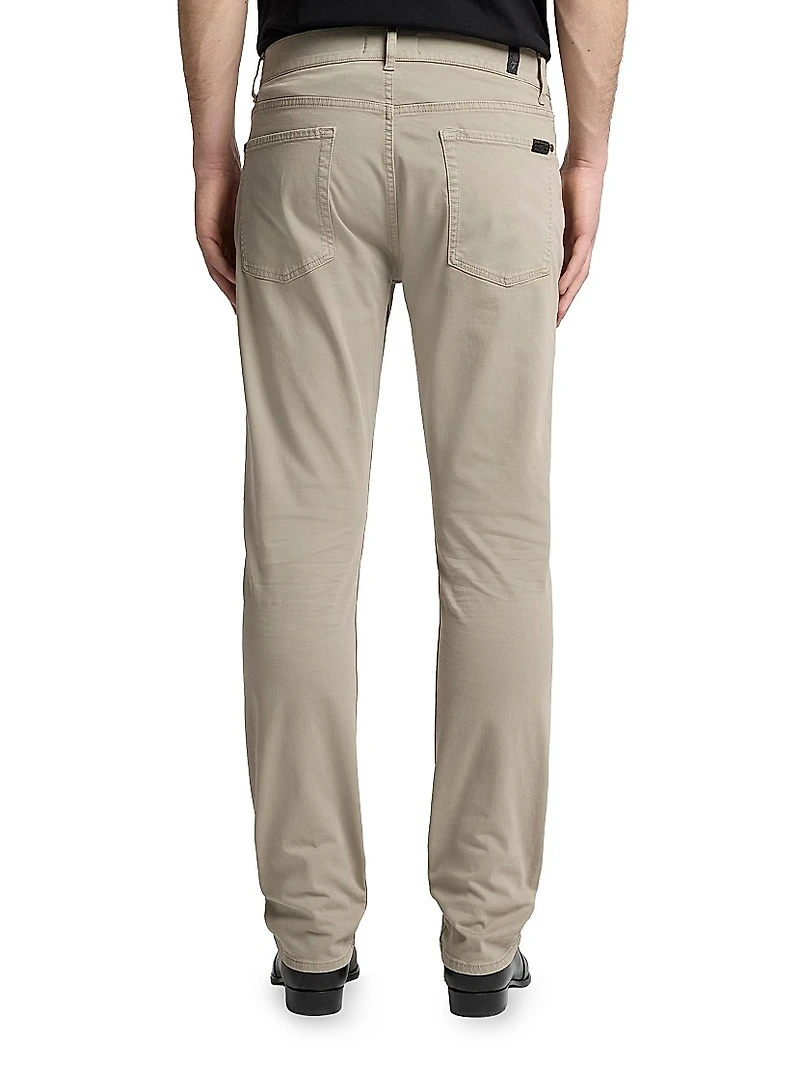 The Straight Edge Mid-Rise Jeans