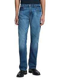 The Straight Landing Mid-Rise Jeans