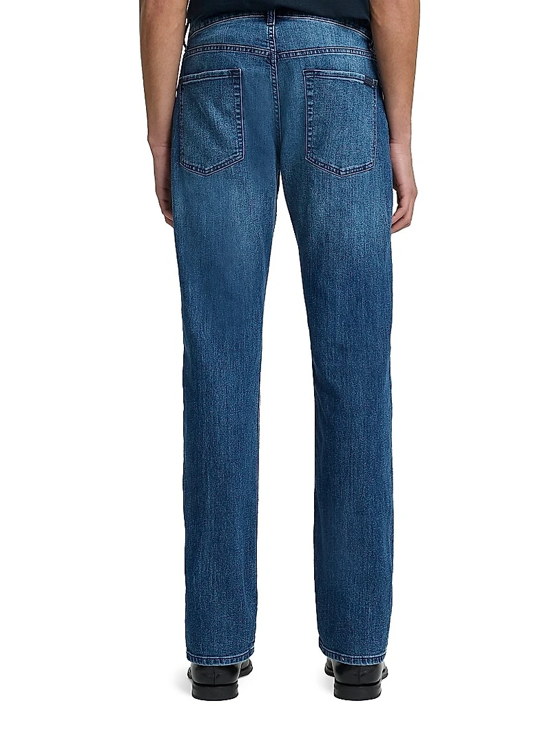 The Straight Landing Mid-Rise Jeans