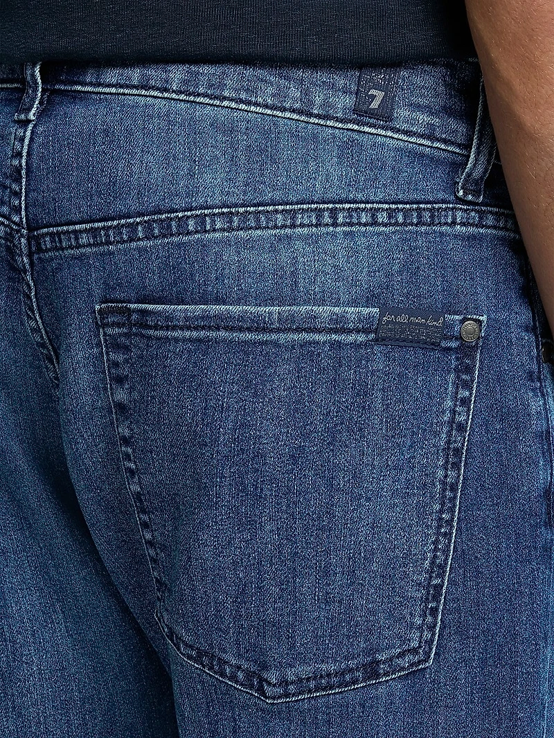 The Straight Landing Mid-Rise Jeans