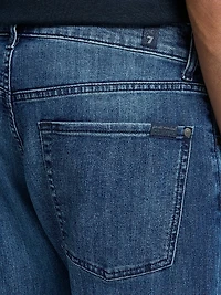 The Straight Landing Mid-Rise Jeans