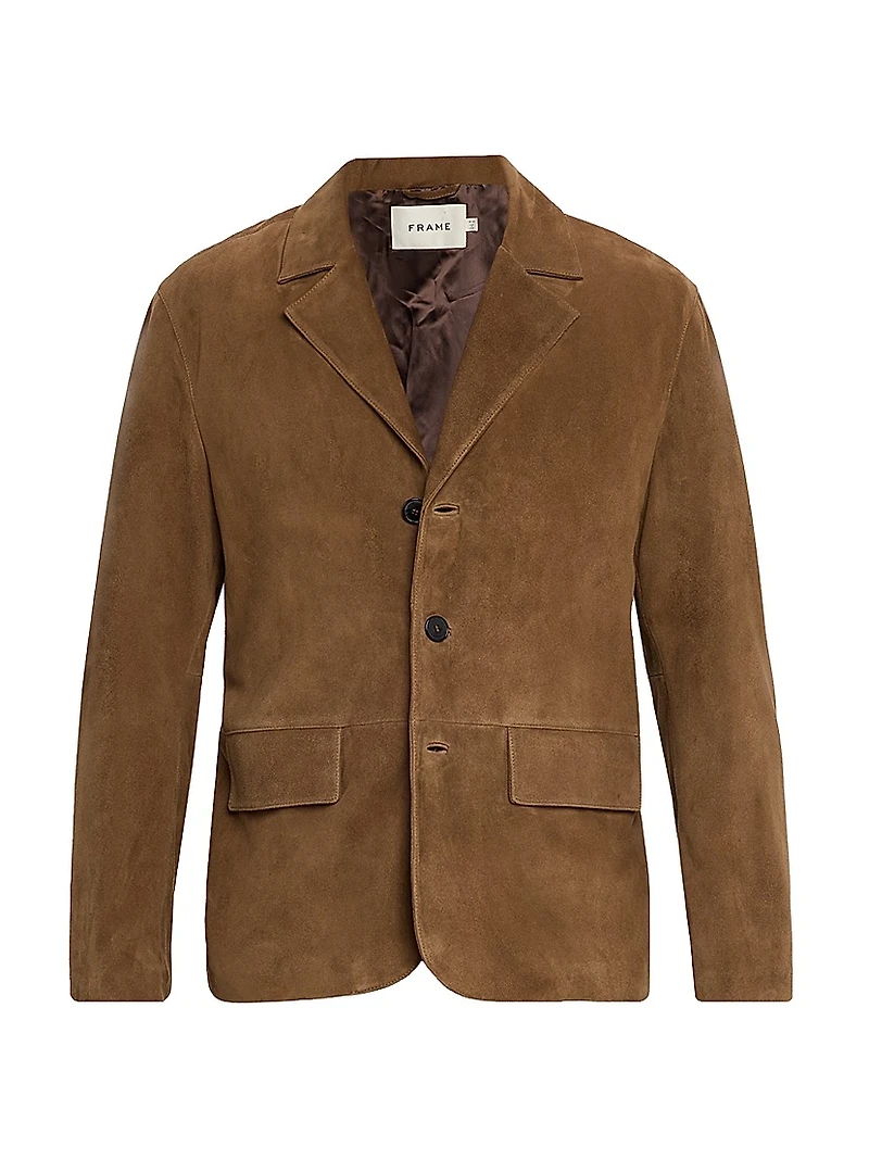 Modern Suede Blazer