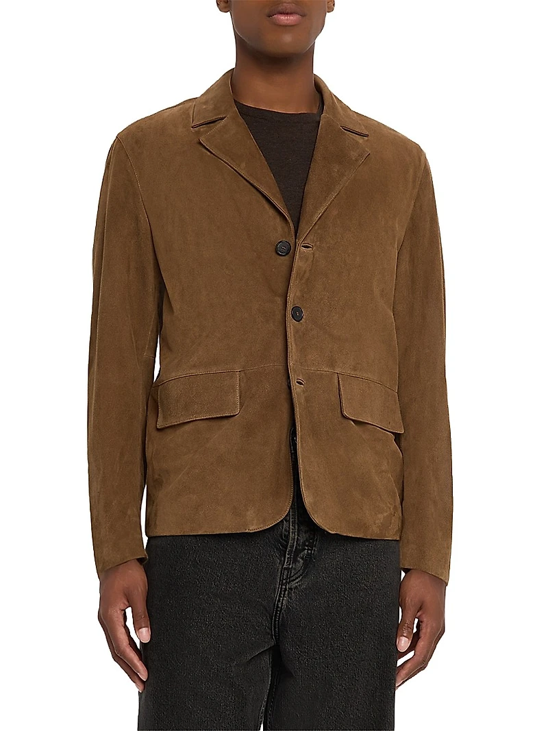 Modern Suede Blazer
