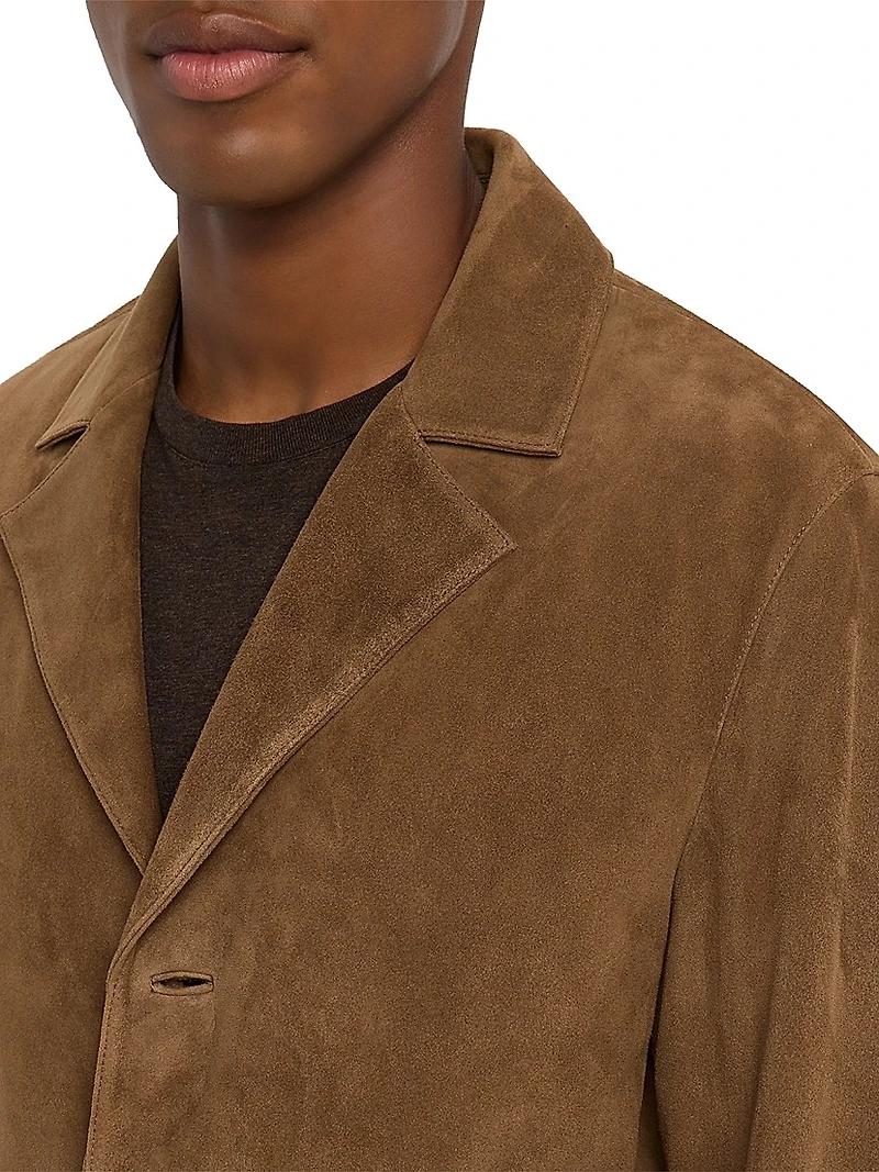 Modern Suede Blazer