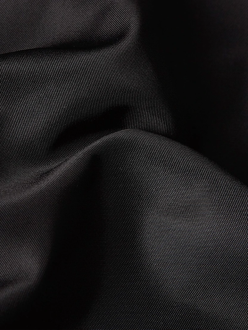 Paneled Double-Breasted Peacoat
