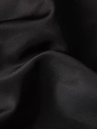 Paneled Double-Breasted Peacoat