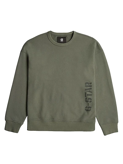 Sprayed 89 Logo Cotton Sweatshirt