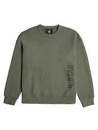 Sprayed 89 Logo Cotton Sweatshirt