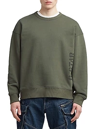 Sprayed 89 Logo Cotton Sweatshirt