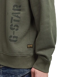 Sprayed 89 Logo Cotton Sweatshirt
