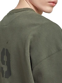 Sprayed 89 Logo Cotton Sweatshirt