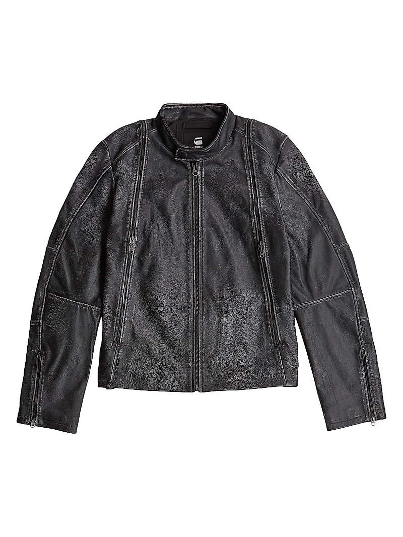 Leather Biker Jacket