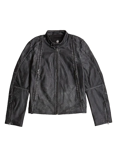 Leather Biker Jacket