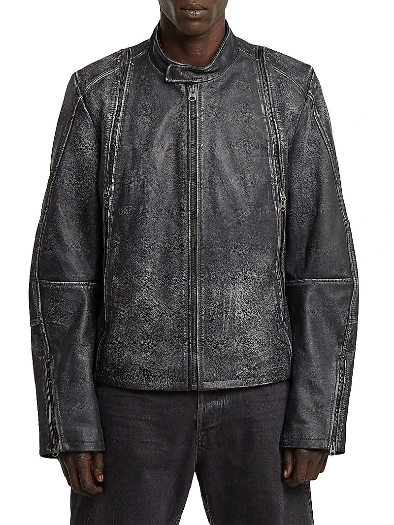 Leather Biker Jacket