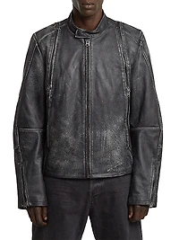 Leather Biker Jacket
