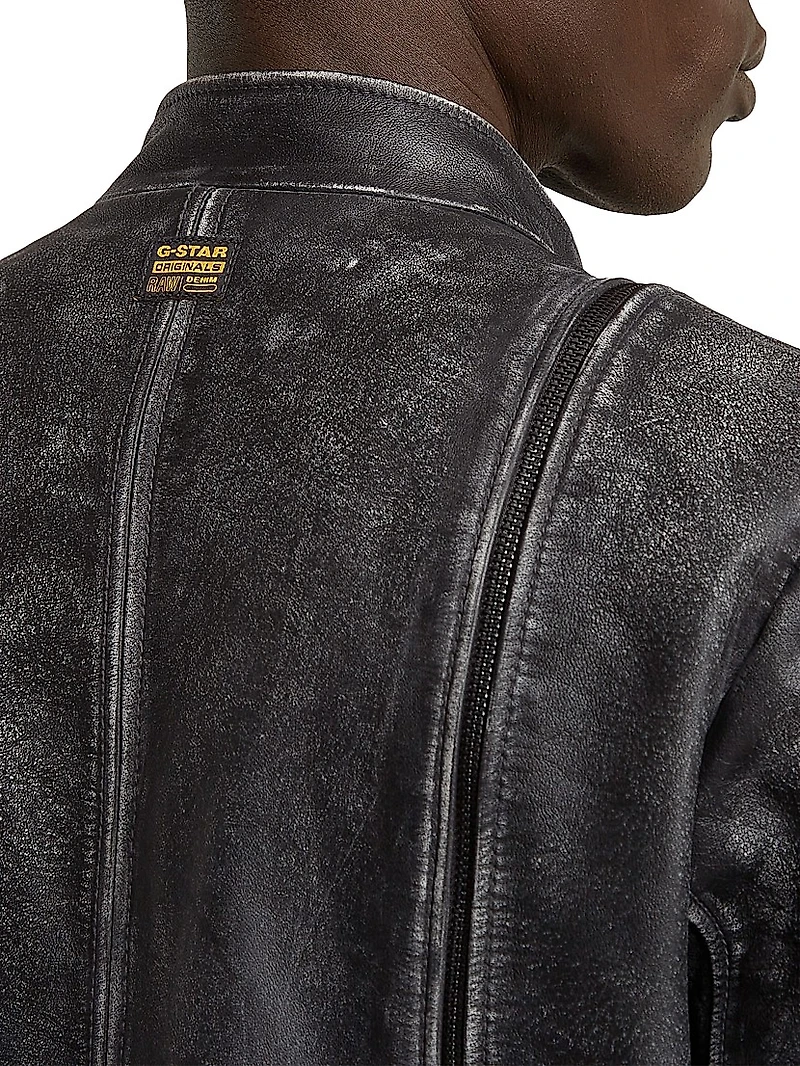 Leather Biker Jacket