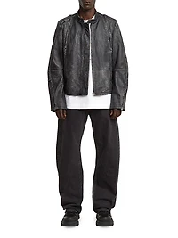 Leather Biker Jacket