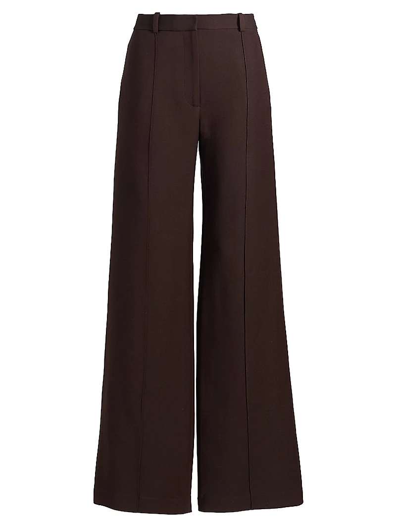 Wyatt Wool-Silk Pants
