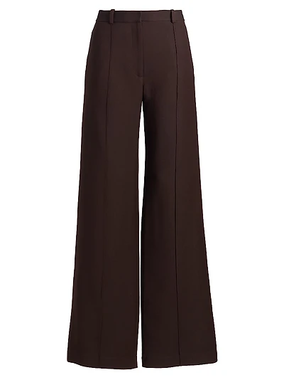 Wyatt Wool-Silk Pants