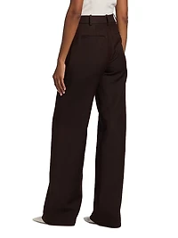 Wyatt Wool-Silk Pants