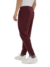 Cashmere Double Knit Trousers with Crête Detail