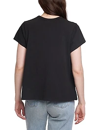 Easy Crew Lace Yoke Tee