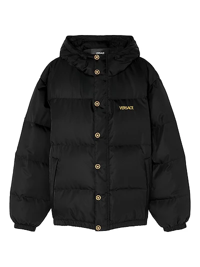 Logo Down Puffer Jacket