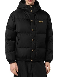 Logo Down Puffer Jacket