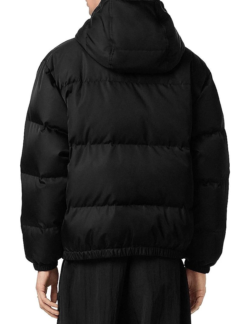 Logo Down Puffer Jacket