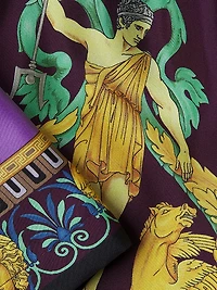 Hall of Statues Silk Shorts