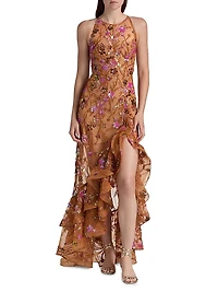 Sicilia Sequined Maxi Dress