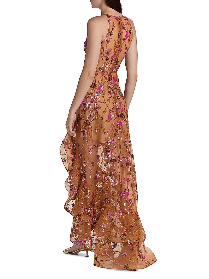 Sicilia Sequined Maxi Dress