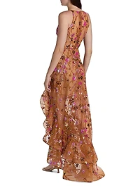 Sicilia Sequined Maxi Dress
