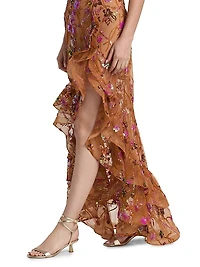 Sicilia Sequined Maxi Dress