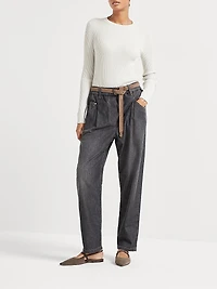Lightweight Denim Five Pocket Jeans