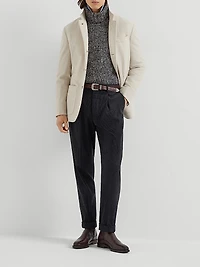 Lightweight Water Resistant Cashmere Outerwear Blazer