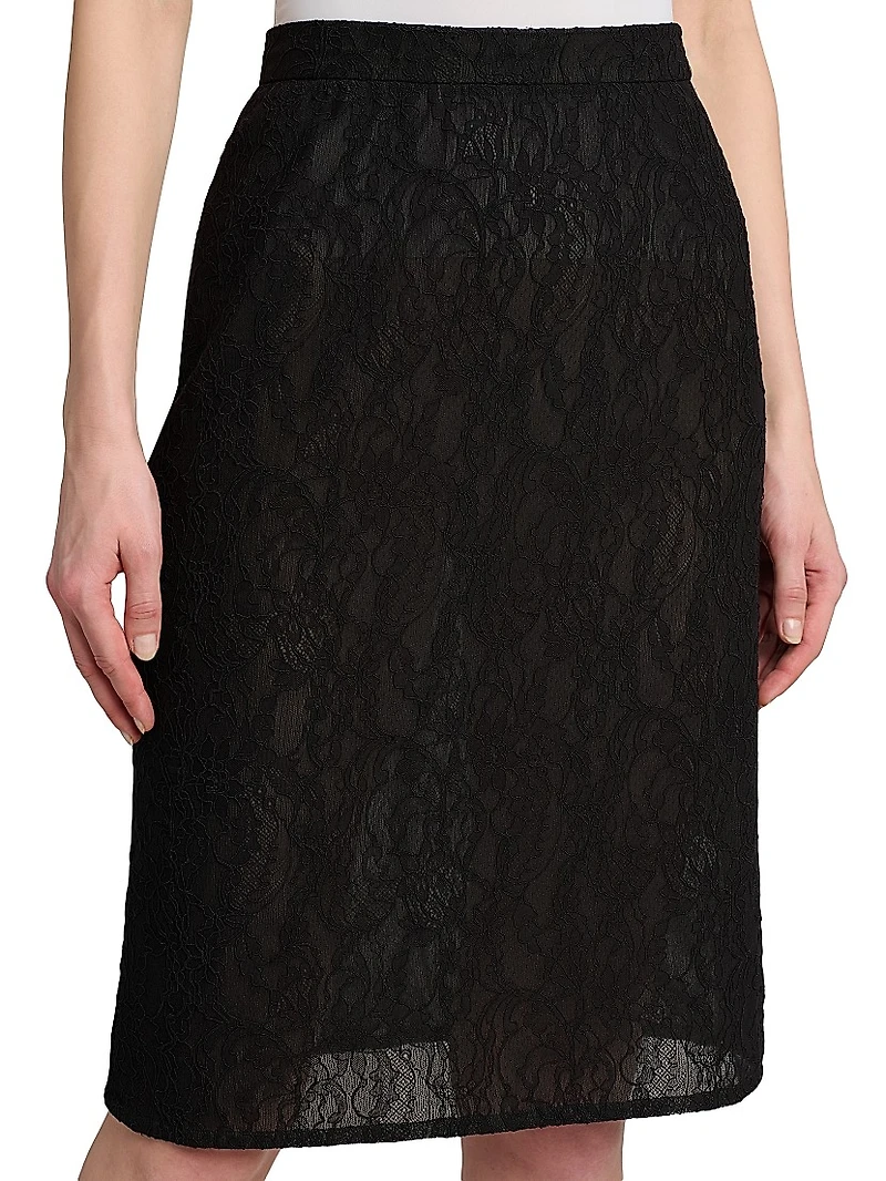 Stretch Lace Skirt