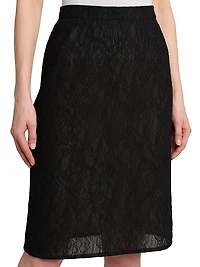 Stretch Lace Skirt